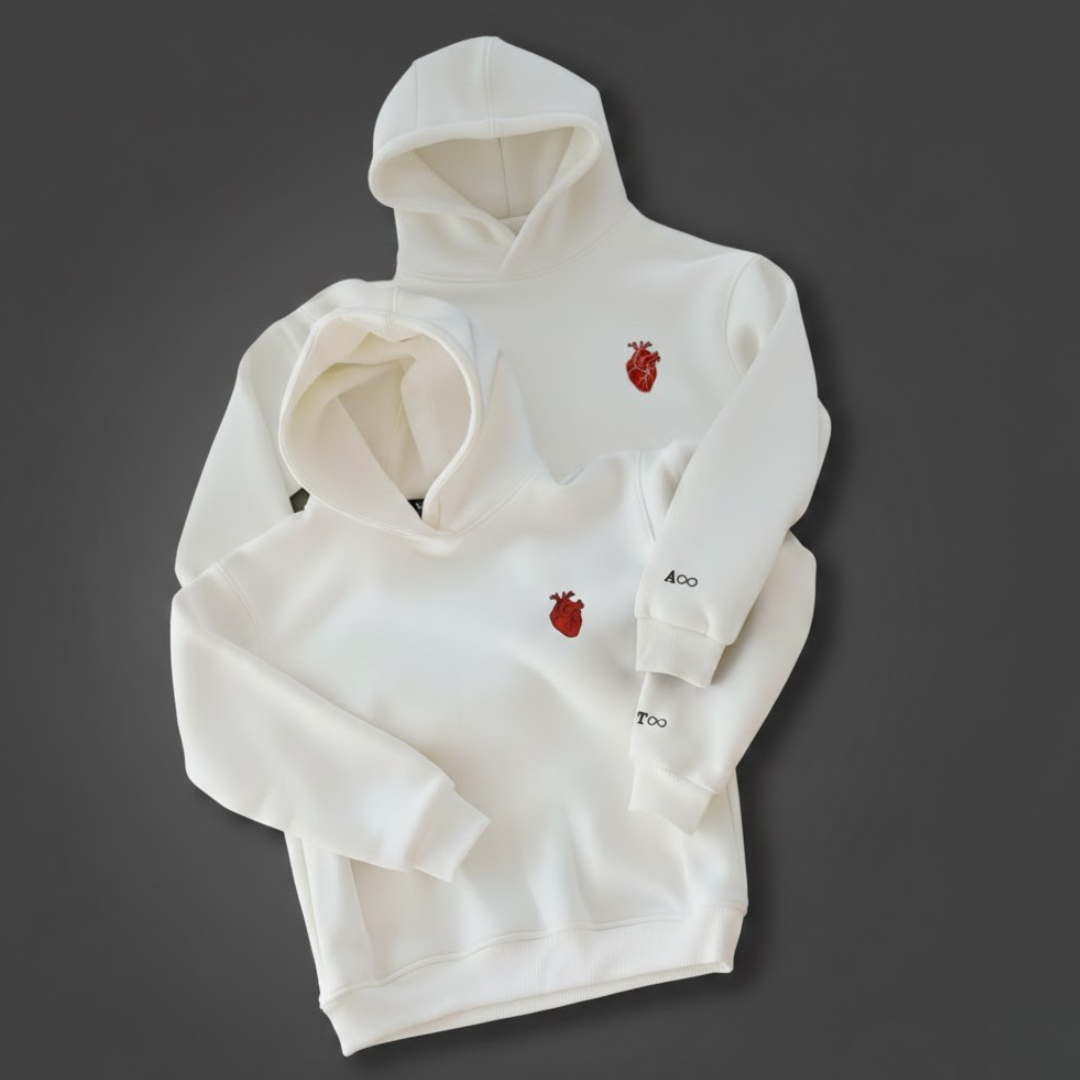 Personalized couple hoodie